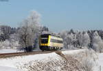 612 071-0 als RB 22375 (Rottweil-Villingen(Schwarzw)) bei Zollhaus 5.2.19