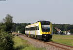 612 110-6 als RB 22383 (Rottweil-Villingen(Schwarzw)) bei Zollhaus 25.6.19