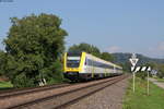 612 139-5 und 612 136-1 als IRE 3045 (Basel Bad Bf-Ulm Hbf) bei Wallbach 30.8.19