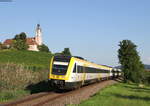 612 136-1 und 612 139-5 als IRE 3050 (Ulm Hbf-Basel Bad Bf) bei Birnau 30.8.19