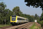 612 009-0 und 612 008-2 als IRE 3044 (Ulm Hbf-Basel Bad Bf) bei LOhner 31.8.19