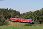 612 155-1 und 612 165-0 als RE 91786 (Hof-Nürnberg Hbf) bei Wiesau 4.9.19