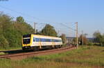 612 113-0 als RE 3249 (St.Georgen(Schwarzw)-Ulm Hbf) bei Pfohren 1.6.21