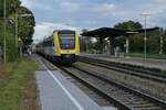 612 009 als RE 55 / 3222, Ulm - Donaueschingen, am 06.10.2021 in Herbertingen