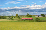 RE (Hof Hbf - Nürnberg Hbf) bei Eschldorf, 10.07.2020