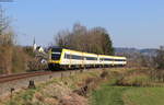 612 021-5 und 612 106-4 als IRE 3060 (Friedrichshafen Stadt – Basel Bad Bf) bei Salem 24.3.22