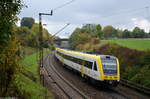 DB Regio 612 628 hat mit ihren Schwestern gleich die Steige geschafft und darf gleich beschleunigen um durch den Bahnhof Amstetten zu fahren.