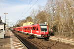 DB 612 602 als RE 3663 von Göttingen nach Glauchau (Sachs), am 20.02.2023 in Erfurt-Bischleben.