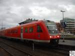 Regiswinger 612 173-5 auf den Weg nach Lichtenfels beim Halt im Kulmbacher Bahnhof.