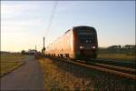 612 550/050 und 612 047/547 durchfahren das Ruhrtal bei Wickede (Ruhr) als RE17 (RE 3913)  Sauerland-Express  nach Kassel-Wilhelmshhe. (28.12.07)
