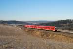 612'er Prchen mit IRE 3085 vor Herlasgrn (21.12.2007)