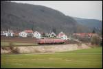 612 079 gleitet gebt in die Kurve.