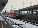 Hier sieht man den 612-145 der am 23.2.2005 im Ludwigshafen einfuhr.