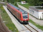 612 088 beim Umsetzen ins Betriebswerk Kempten.17.05.09.