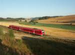 Spätsommer-Stimmung am 20.08.2009 bei Köditz, KBS 857.