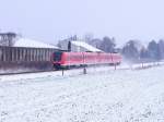 612-524 mit RE Chemnitz/Zwickau - Gttingen zwischen Gnitz und Schmlln