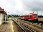 612 103-2/612 603-1 mit RB 17003 Dresden Hauptbahnhof-Grlitz auf Bahnhof Grlitz am 22-7-2005.