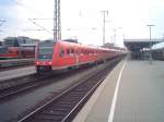 Regionalexpress von Nrnberg nach Bayreuth in 4fach-Traktion am 27.03.2005