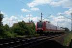 612 555-3 als RE 3086 von Lichtenfels nach Saalfeld/Saale und weiter bis nach Jena Paradies. 04.08.05