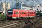 612 142 bei der Einfahrt in Koblenz 11.9.2010