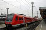 612 482 und zwei weitere 612er als RE3453 (Franken-Sachsen-Express) in Nrnberg Hbf, 4.9.010.