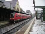 612 146 bei der Einfahrt am 27.12.05 in Worms .