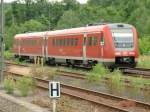 BR612 670 in Bayreuth (11.06.2011)