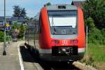 612 073 mit 612 573 im Bf Fischen/Allgu - 16.07.2011