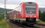 612 651 DB bei Horb am 28.07.2012.