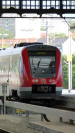 612 646 auf den Gera Hauptbahnhof.