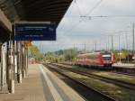 Als ich am 12.10.2013 im Hofer Hbf auf den IRE aus Nürnberg wartete, kam mir 612 558 auf dem Nebengleis entgegen.