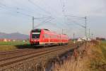 612 566 DB Regio bei Staffelstein am 17.12.2013.