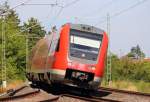 612 153 DB Regio bei Redwitz am 18.08.2012.