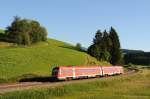 BR612 DB REGIO - Oberstaufen 03.07.2014