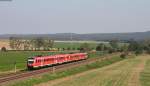 612 162-8 und 612 014-1 als RE 3607 (Hannover Hbf-Halle(Saale) Hbf) bei Baßgeige 4.9.14