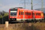 612 153 DB Regio bei Trieb am 29.10.2012.