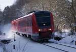 612 158 als RE nach Cheb bei Arzberg am 01.02.14