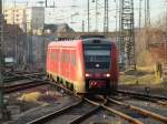 612 661 im Bahnhof von Halle Saale HBF am 08.02.2015