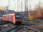 Doppeltraktion 612 im Bahnhof Halle Saale HBF 08.02.2015