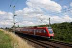 612 025 als RE Weimar? - Zwickau hier bei Werdau / Steinpleis 10.07.2011 