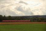 BR 612 DB Regio bei Gruben am 20.09.2015.