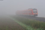 612 169 mit dem RE5281 von Nürnberg nach Cheb(Eger) zwischen Marktredwitz und Seußen, 11.09.2015