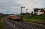 614 030 am 30.06.2008 bei der Einfahrt in Vilseck