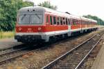 Einfahrt im Bahnhof Ebenhausen.