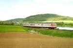 614 005+006 als RB 35784 Simmelsdorf-Httenbach-Neunkirchen am Sand am 07.05.2006 bei Rollhofen.gescantes Foto