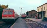 Langenzenn ist die grte Stadt an der „Zenngrundbahn“, und 23 Jahre lang (von 1872 bis 1895) war hier Endstation.