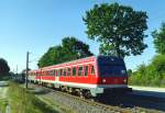 614 066 als RB 34606 (Hannover Hbf–Hamburg-Harburg) am 03.10.2005 in Klecken