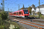 620 009 von Bonn bei der Einfahrt in den Bf Remagen - 24.10.2021