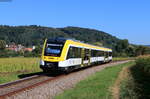 622 465 als RB 17772 (Friedrichshafen Stadt-Radolfzell) bei Espasingen 24.9.21