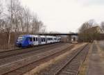 622 409 zu sehen bei der Einfahrt in Marktredwitz am 11.03.16.